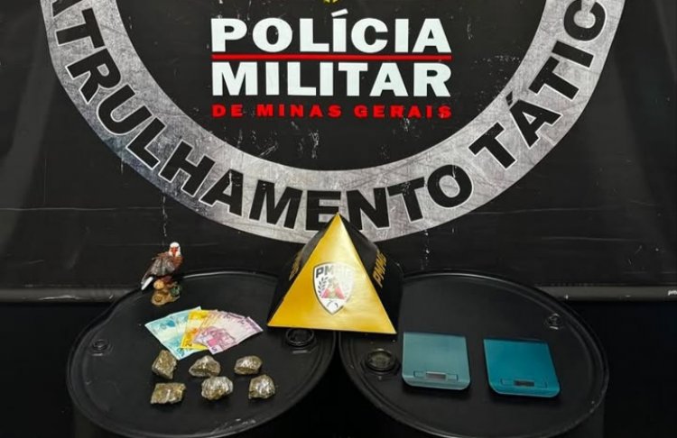 Jovem de 23 anos é preso com drogas e balanças de precisão no Morada Nova