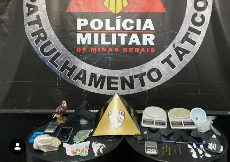 PM prende dupla por tráfico de drogas perto de escola na Várzea da Olaria