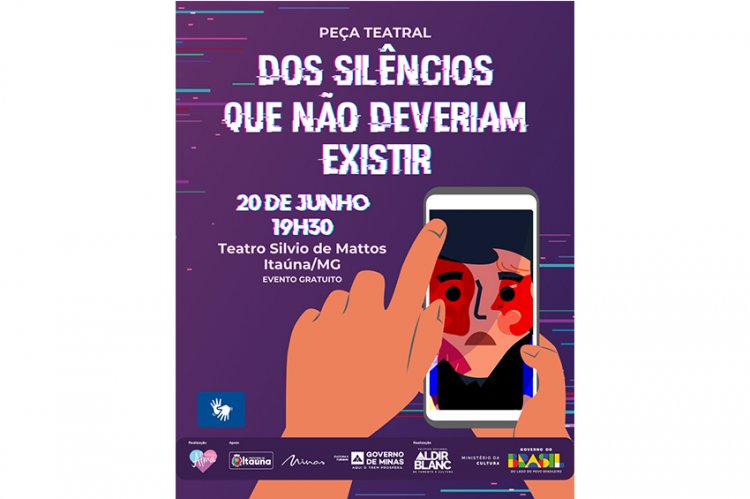 TEATRO - “Dos Silêncios que Não  Deveriam Existir” é no dia 20