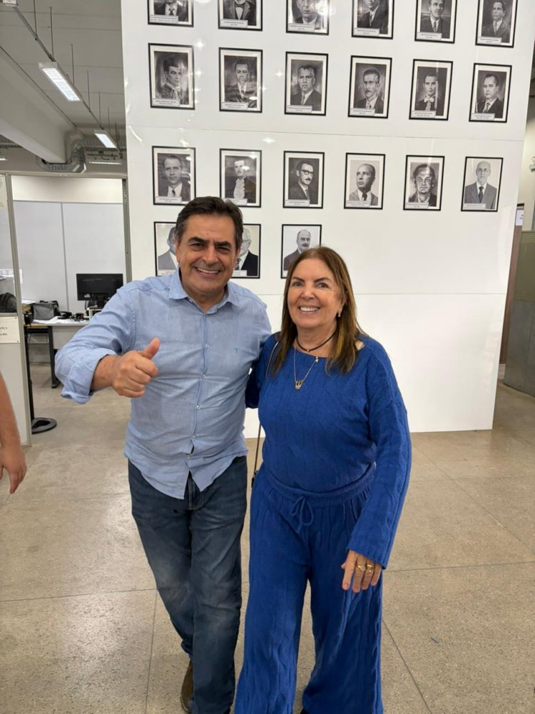 ELEIÇÕES 2026 - Gláucia recebe apoio de presidente do PL