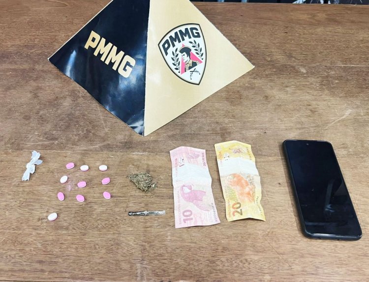 TRÁFICO - PM apreende maconha e  10 comprimidos de ecstasy