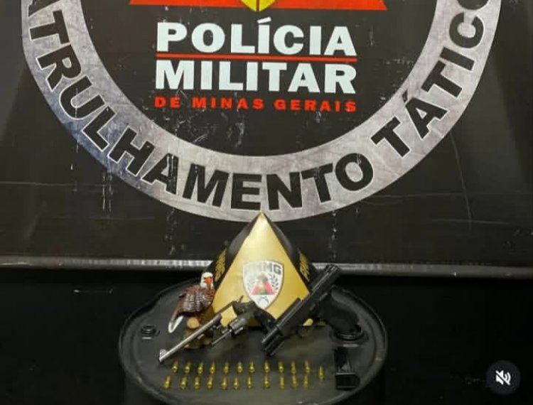 PM prende dupla armada após denúncia de disparos na Barragem Benfica, em Itaúna
