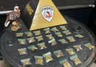 TRÁFICO II - PM apreende 28  buchas de maconha