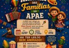APAE promove 'Arraiá das Famílias' com danças típicas e leilão beneficente neste sábado (11)