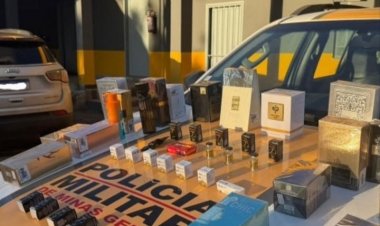 Carga ilegal do Paraguai é apreendida na MG-050; motorista foi preso