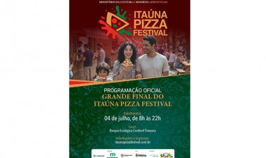 GASTRONOMIA É CULTURA - Final do Itaúna Pizza Festival  é neste sábado