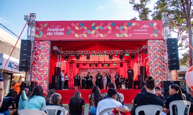 ENTRETENIMENTO - Festival da Vida em Mateus Leme