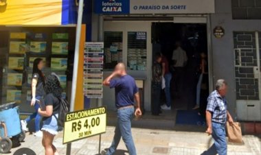 Sorte grande em Divinópolis! Aposta única fatura mais de R$ 43 milhões na Mega-Sena