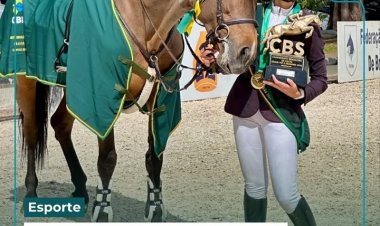 Atleta de Itaúna conquista título no Campeonato Brasileiro de Hipismo em Brasília