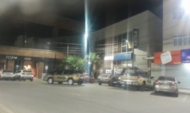 PM impede golpe em caixas eletrônicos