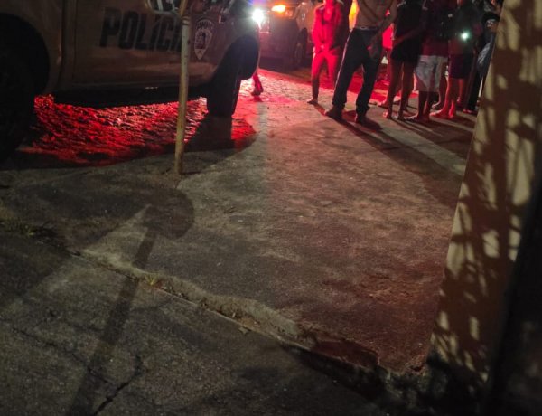 Homicídio no bairro Morada Nova assusta moradores na noite desta terça-feira