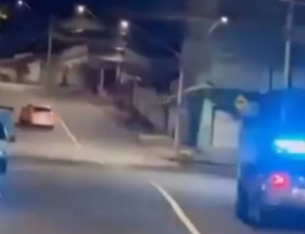 Vídeo registra perseguição policial em alta velocidade no bairro Morada Nova