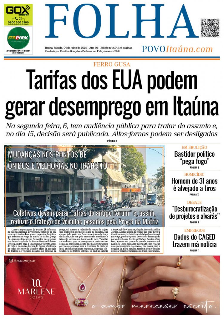 EDIÇÃO ITAÚNA - 1694 - 04-07