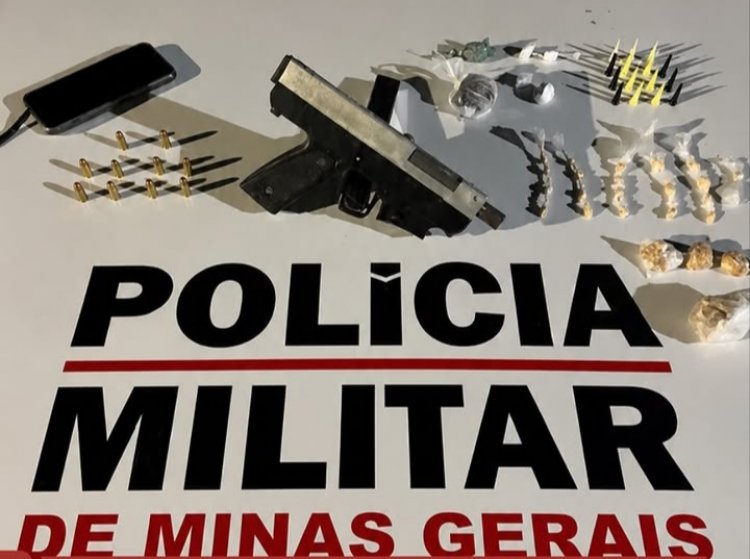 Operação conjunta em Itaúna prende alvo prioritário com submetralhadora e drogas