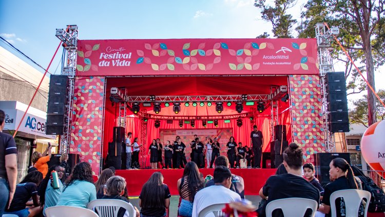 ENTRETENIMENTO - Festival da Vida em Mateus Leme