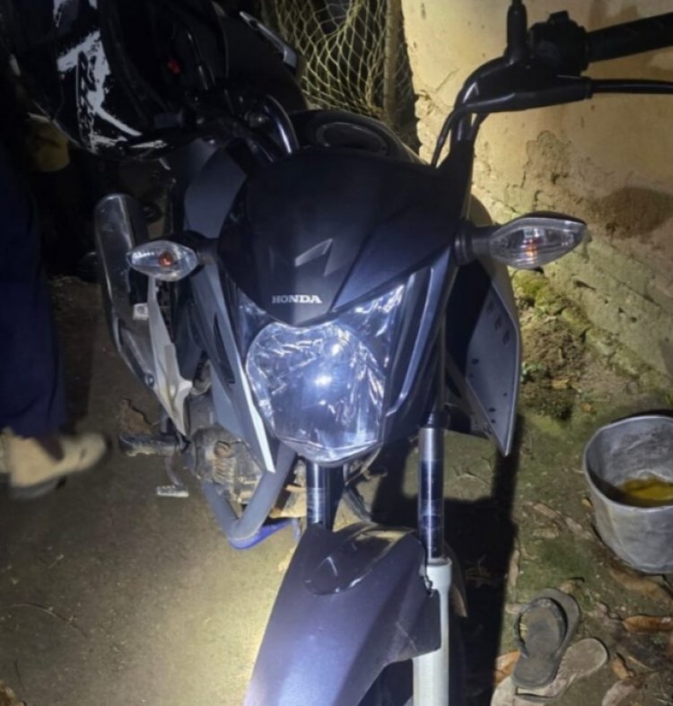 Moto "furtada' em test-drive em Itaúna é encontrada na zona rural de Itaguara